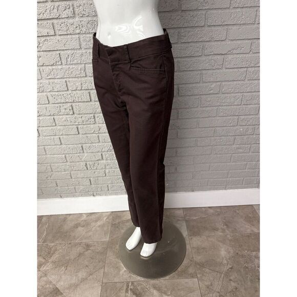Dockers Women Brown Work Pants Size 6 - Picture 4 of 7